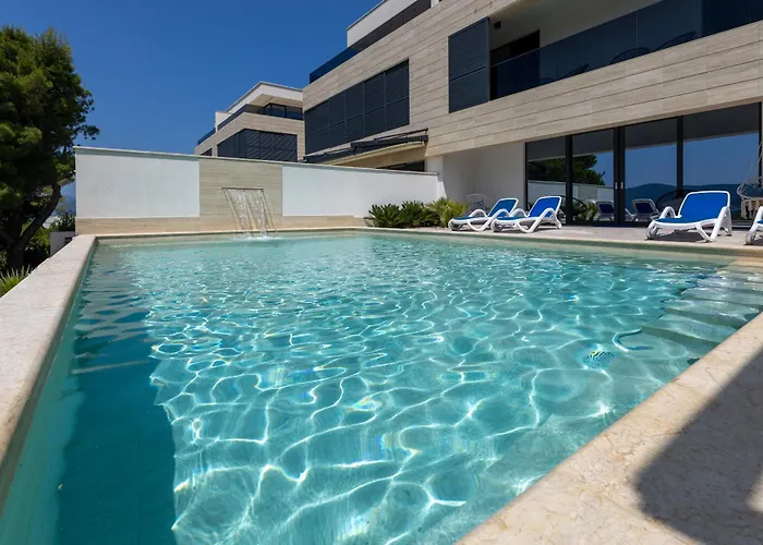 Villa Adria View Exklusive Am Mit Pool Und Bbq Fuer 8 Personen *