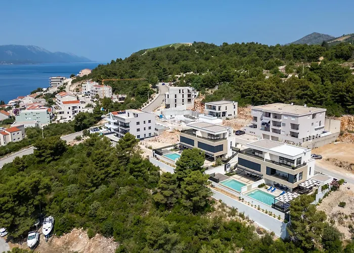 Villa Adria View Exklusive Am Mit Pool Und Bbq Fuer 8 Personen